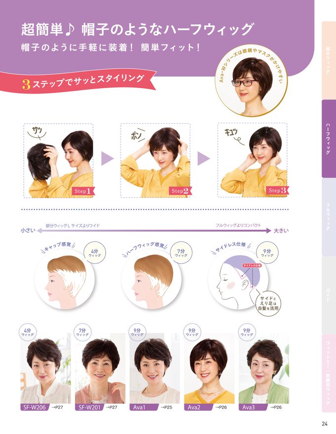 レオンカ ウィッグ総合カタログ